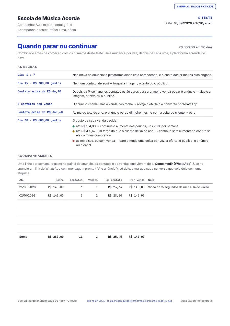 Página 3 do PDF de exemplo