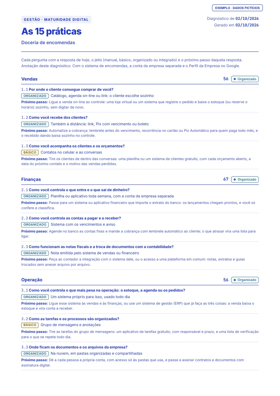 Página 3 do PDF de exemplo