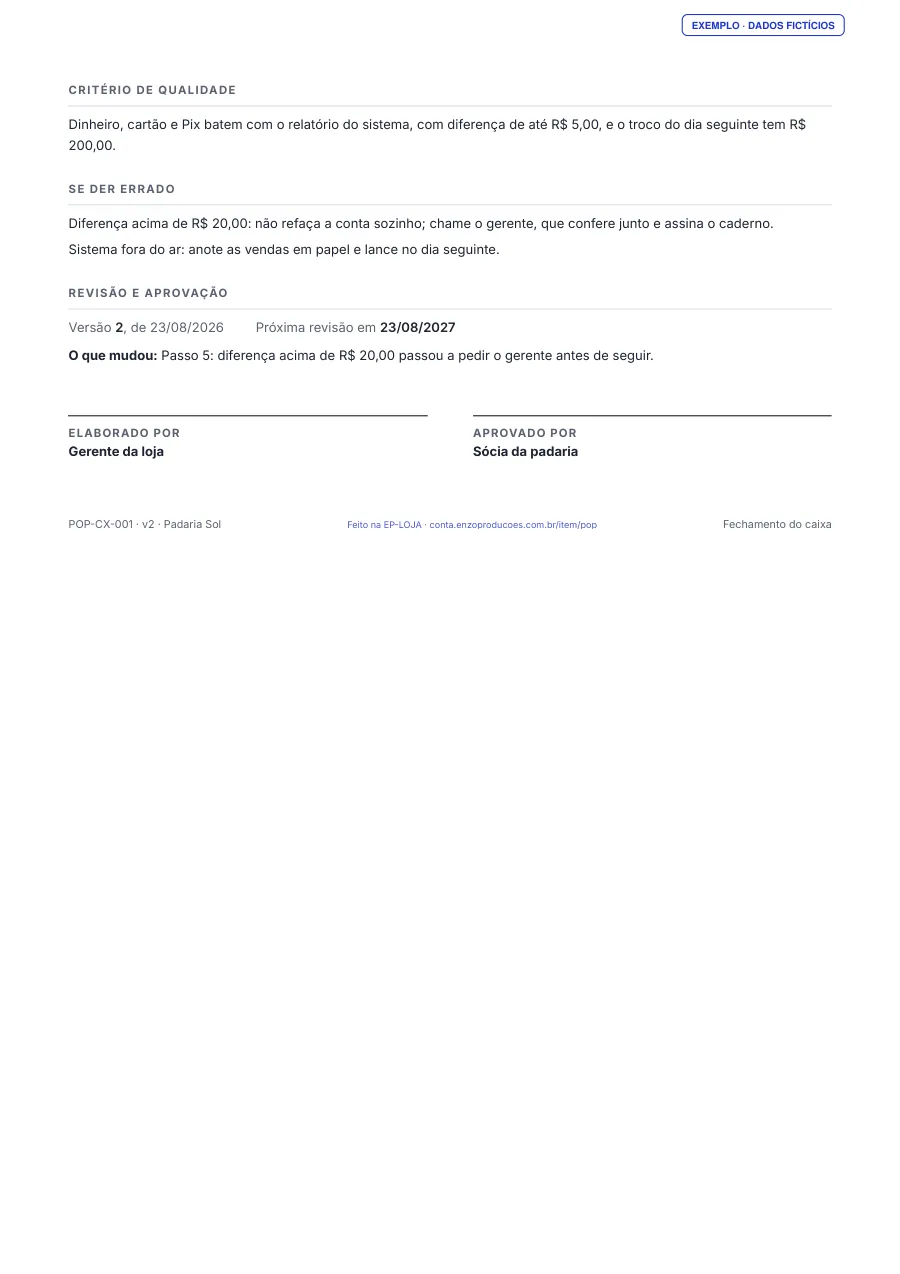 Página 2 do PDF de exemplo