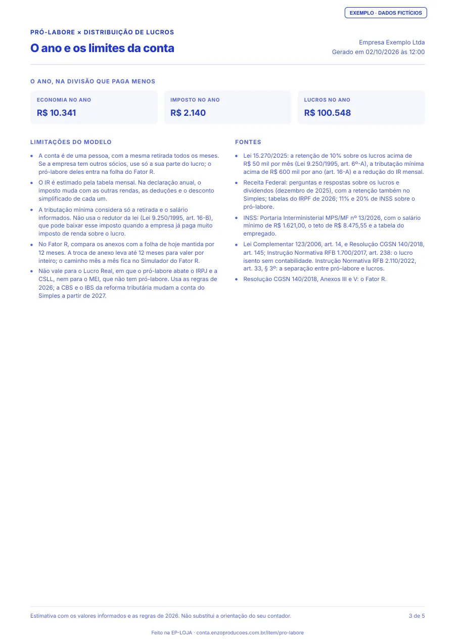 Página 3 do PDF de exemplo
